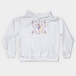 Abstract Horse Heads in full color Horses make lovely companions Im sure you know somebody who loves Horses. Kids Hoodie